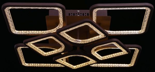 Люстра светодиодная Victoria Lighting 224 Вт черный с белым Foxy/PL8 