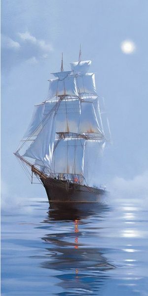 Репродукция Репродукция - Парусный корабль 48x96 см i_96x48_00070 