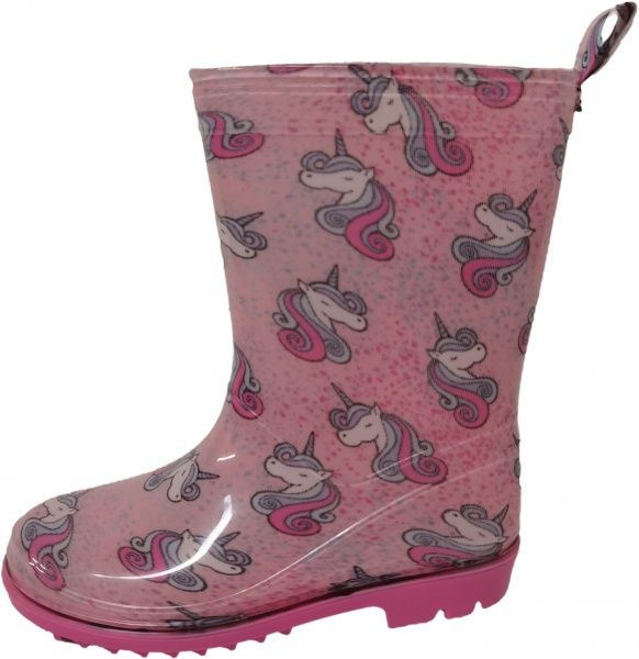 Чоботи для дівчинки Єдиноріг р.26 рожевий 