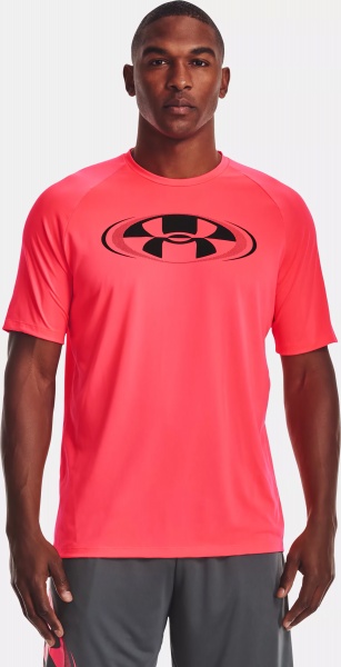 Футболка Under Armour UA TECH 2.0 CIRCUIT SS 1361699-628 р.XL червоний