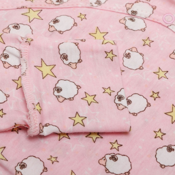 Комбинезон ясельный для девочки Фламинго р.56 розовый 146-130 