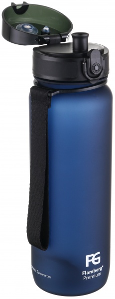 Бутылка для воды City 800 мл синяя Flamberg Premium