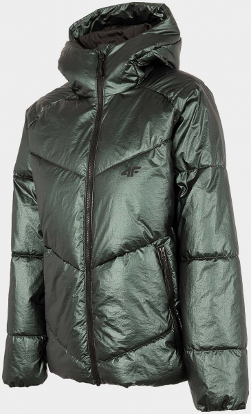 Куртка 4F WOJACKET KUDP010 H4Z22-KUDP010-40S р.XS темно-зелений