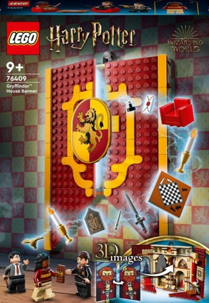 Конструктор LEGO Harry Potter Вымпел факультета Гриффиндор 76409