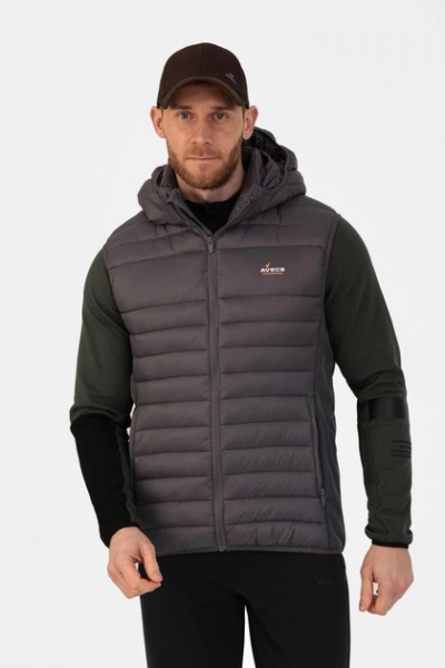 Жилет Avecs AV-50195/2 р.2XL сірий