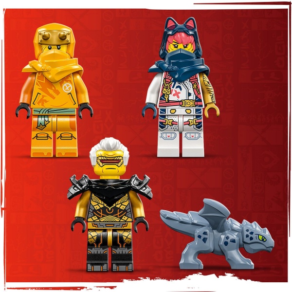Конструктор LEGO NINJAGO Гоночный робобайк-трансформер Соры 71792