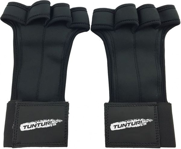 Накладки на ладони для фитнеса Tunturi 14TUSCF042 Fitness Cross Fit Grips р. XL черный 