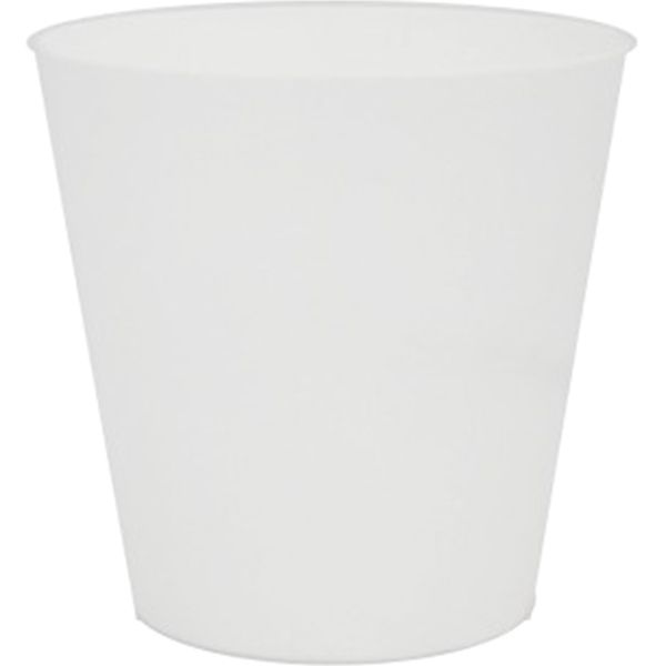 Горщик квітковий Декор-Престиж Вулкан-11 0.7 л білий 0661-011