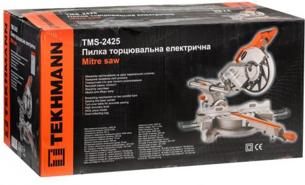 Пила торцовочная Tekhmann TMS-2425