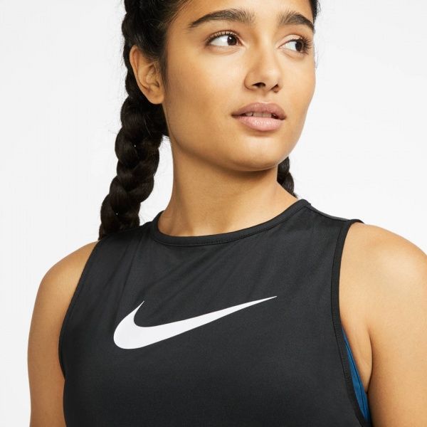 Майка Nike W NP TANK ESSENTIAL SWOOSH CJ3771-010 S чорний