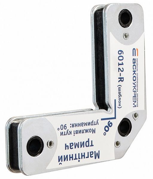 Тримач магнітний АскоУКРЕМ зварювальний до 11 кг 6012-R A0200020081