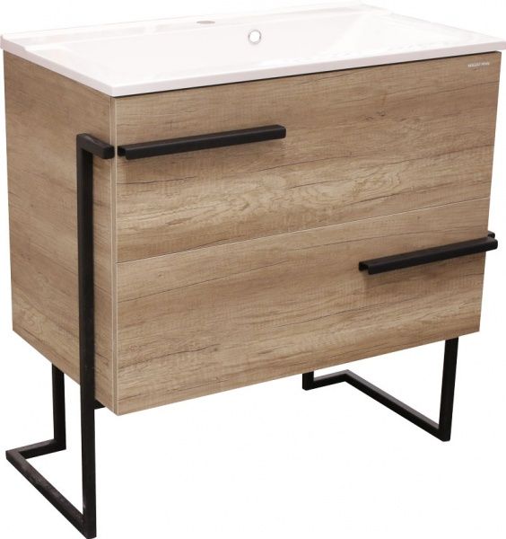 Тумба напольная Koller Pool напольная Neon 800 с умывальником GLR 80