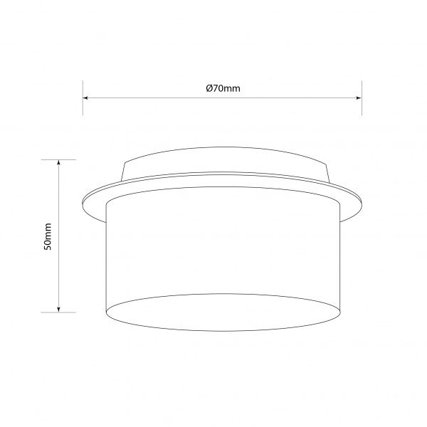 Светильник точечный Светкомплект AS 35 MR16 MWH GU5.3 белый 