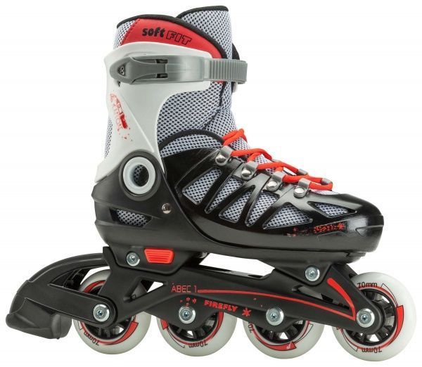 Роликовые коньки Firefly ILS 300 B 262213-900050 черно-белый