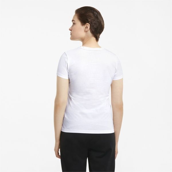 Футболка Puma ESS+ Metallic Logo Tee 58689002 M білий