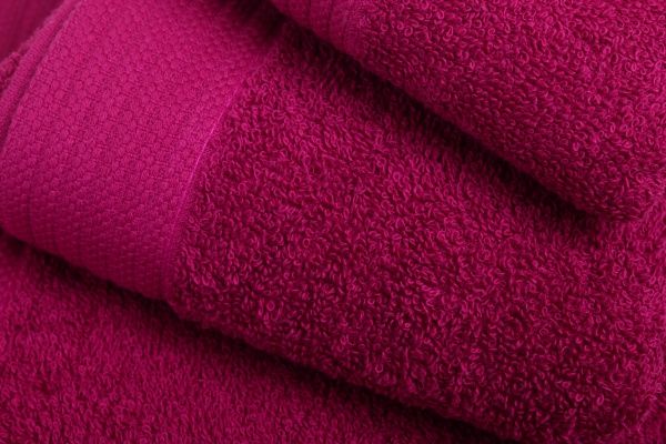 Рушник махровий ОЕ 50x90 см бордовий UP! (Underprice) 