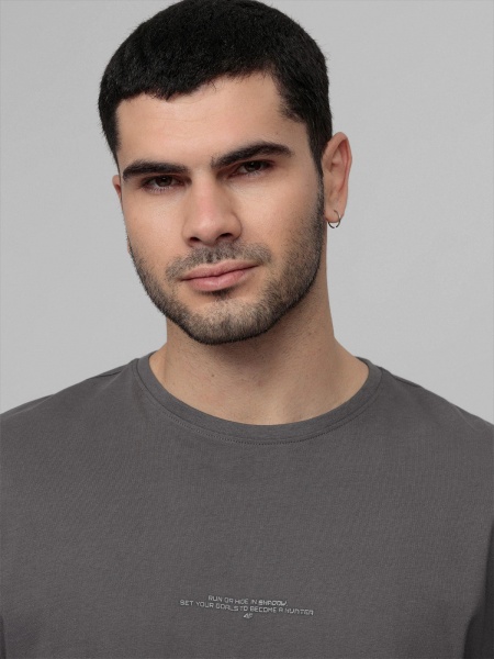 Футболка 4F D4L21-TSM200-25S р.M сірий