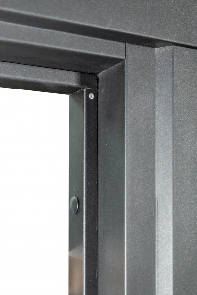 Дверь входная Булат Термо House-703 венге темный 2050x950 мм левая