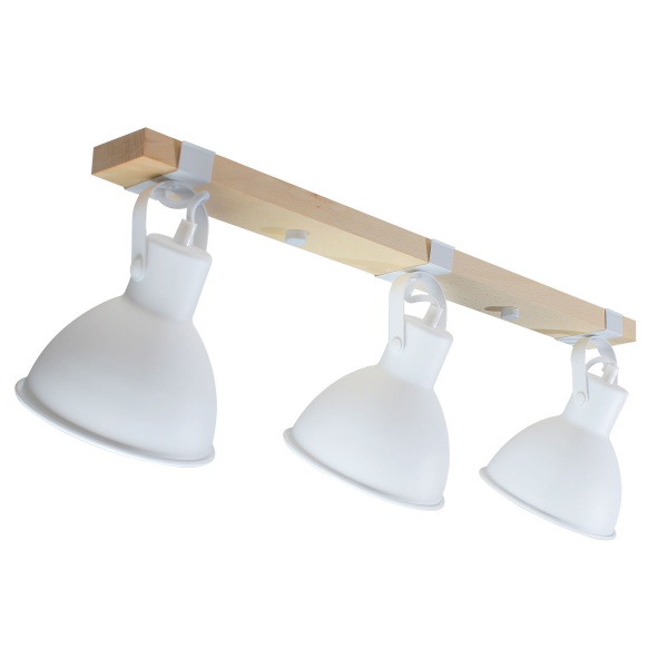 Спот Светкомплект Wooden AP 7119 3x40 Вт E27 белый 