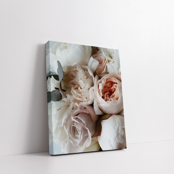 Картина на холсте Пастельные цветы 50x70 см WS Holst 14082228 