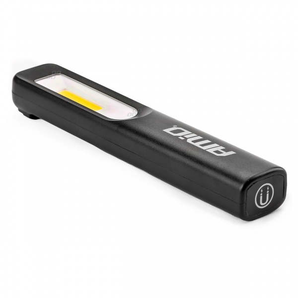 Фонарик AMiO WT07 черно-красный