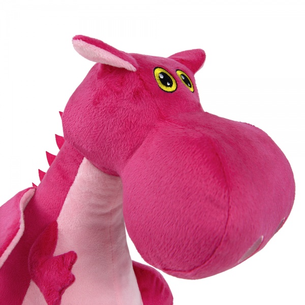Мягкая игрушка WP Merchandise Дракон Ричи 30 см розовый FWPDRGNRICH23BR00