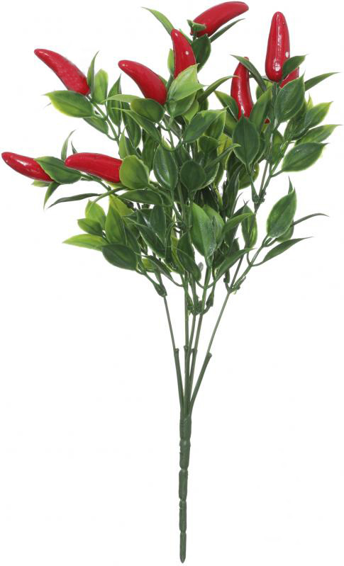 Цветок искусственный перец чили 40 см