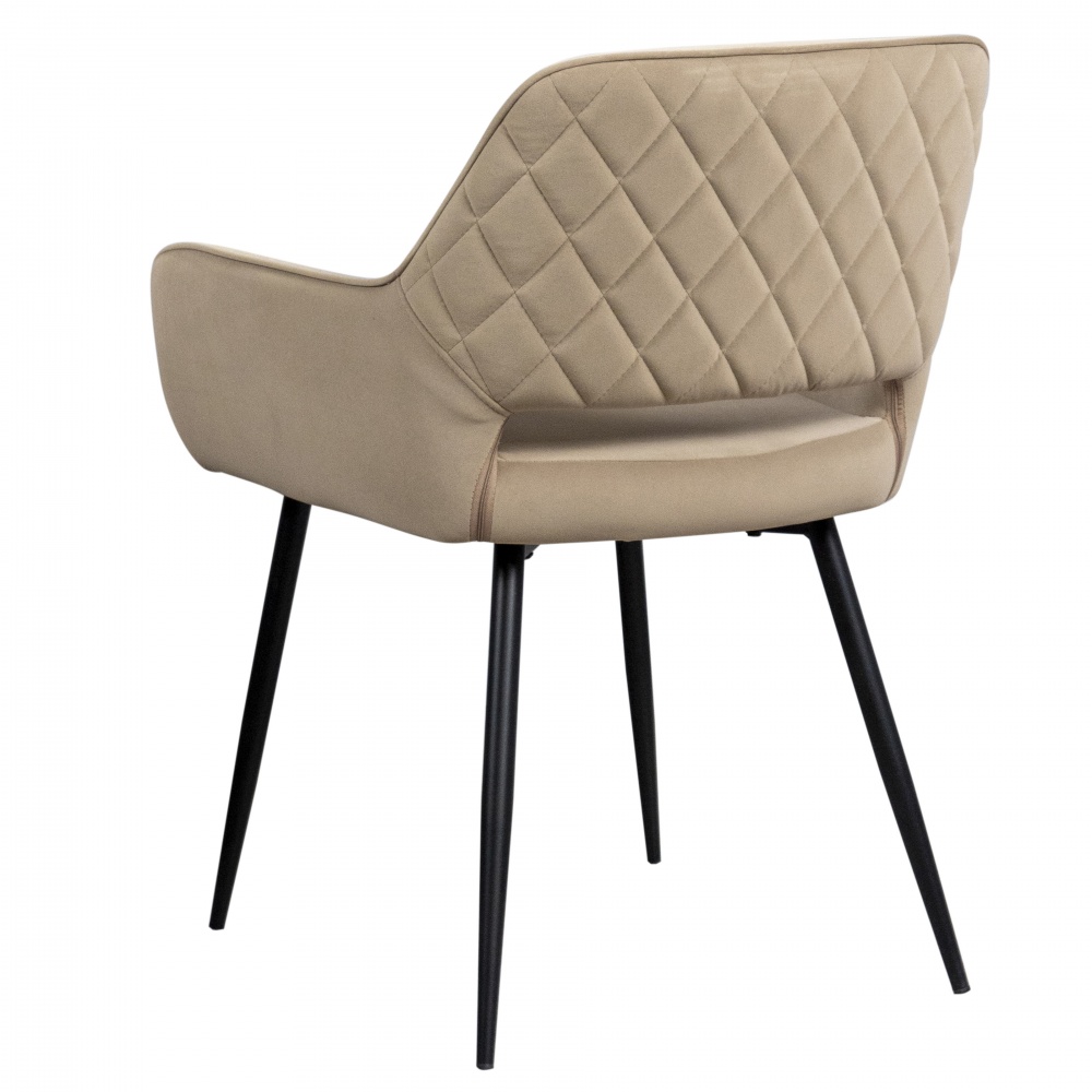 Стілець обідній Prestol Сенс бежевий / чорний