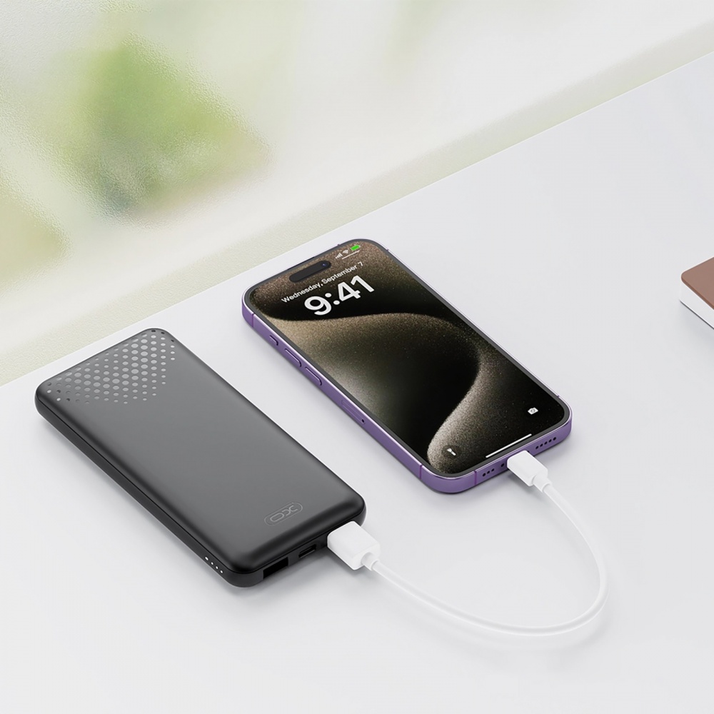 Повербанк Xo PB312 10000 mAh black (PB312.black)