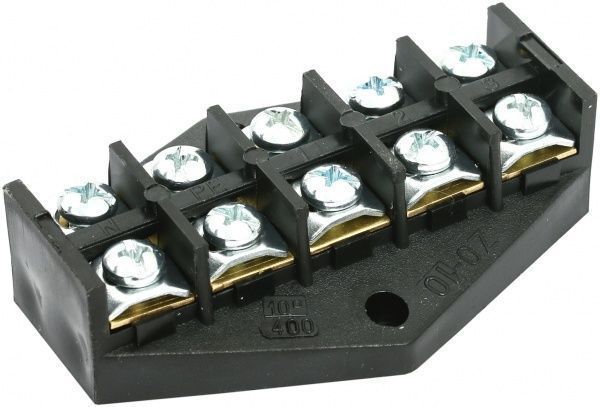 Колодка клеммная Simet ZPT 5х16,0 кв.мм черный 