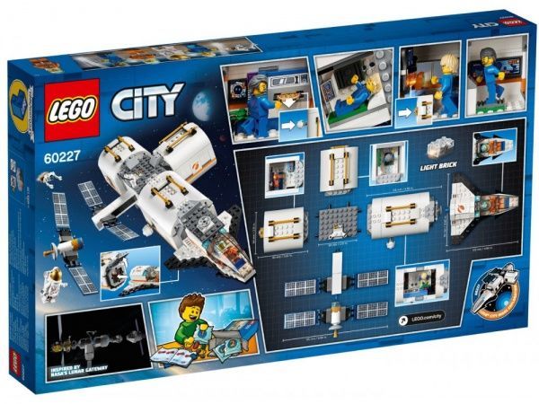 Конструктор LEGO City Космическая станция на Луне 60227