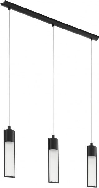 Підвіс Eglo Walena 96813 3x5 Вт GU10 чорний/білий 
