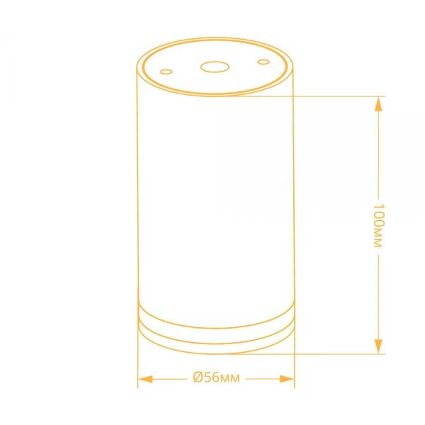Світильник точковий LightMaster MLT108 50 Вт GU10 білий 