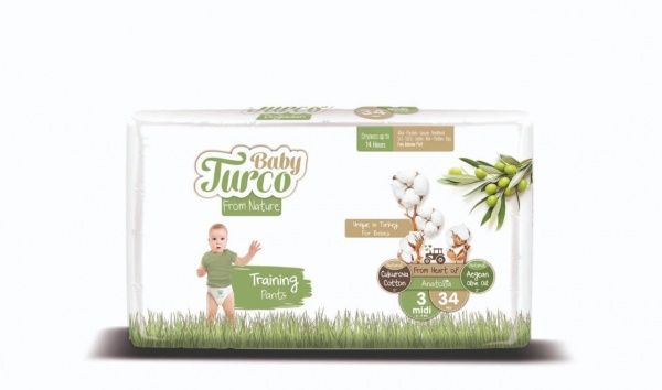 Підгузки-трусики Baby Turco Mİdİ 5-9 кг 34 шт.