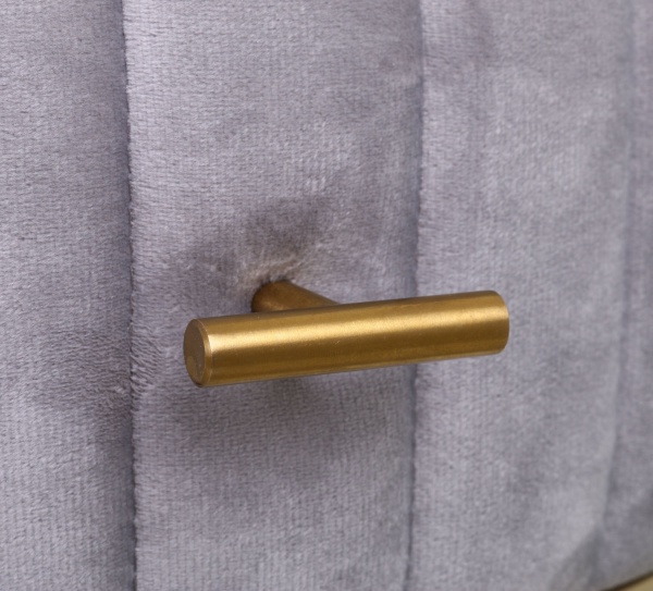 Набор декоративный Monaco 44,5х44,5х51 см/36х36х38 см серый/золотистый 