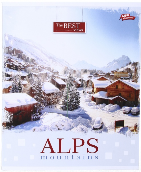 Тетрадь школьная 18 листов в клеточку в ассортименте Мечты сбываются