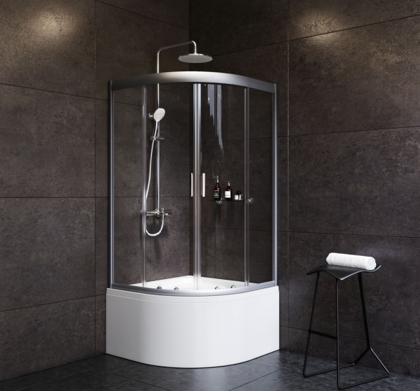 Душевое ограждение AM.PM 90х90 см Gem Deep 1/4 Round W90UG-401A090MT