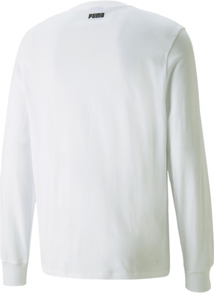 Футболка Puma Timeout LS Tee 53236002 р.M білий