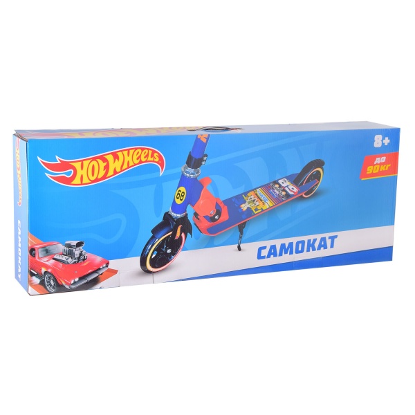 Самокат Disney Hot Wheels синий SC22013 