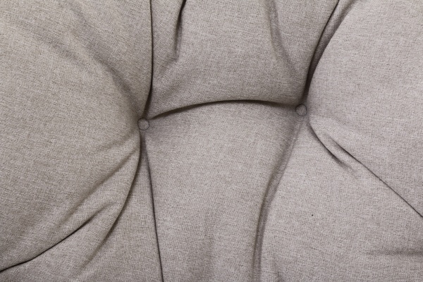 Кресло-кокон Феникс широкое плетение песочный