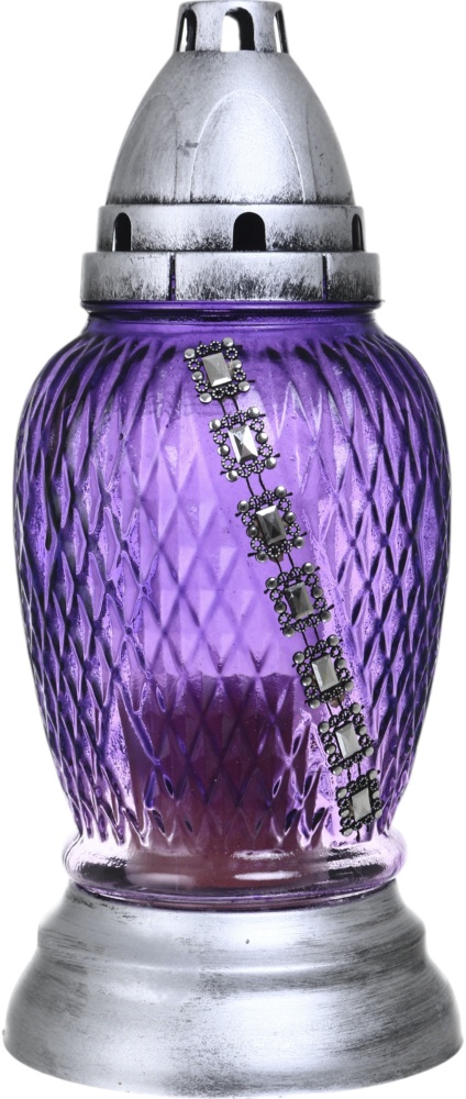 Лампада Pako-If стеклянная цветная LS 551 в ассортименте 23х9см