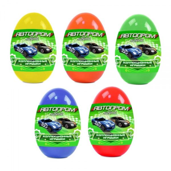 Автомодель Автопром 1:72 7801A яйце-сюрприз