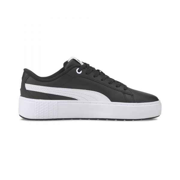 Кроссовки Puma Smash Platform v2 L 37303504 р.UK 5,5 черный белый