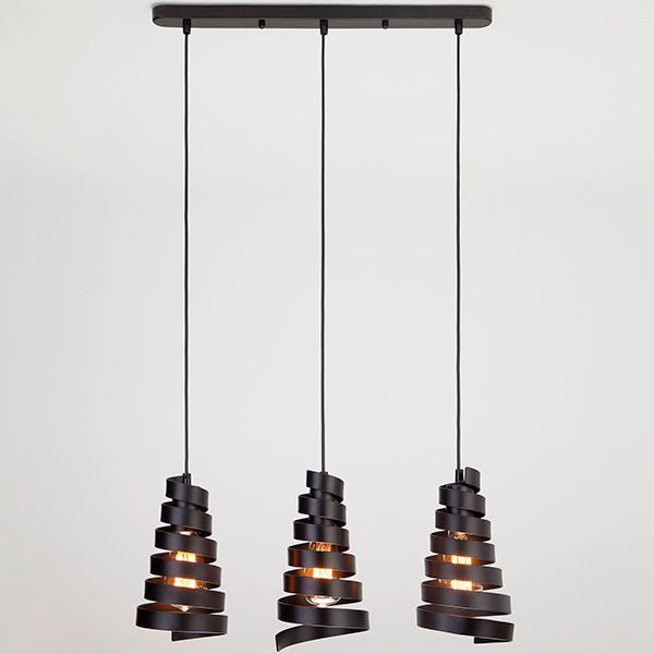 Підвіс Strotskis Storm 3x40 Вт E27 чорний 50058/3 