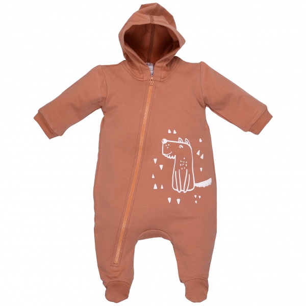 Комбинезон для мальчика Татошка р.56 коричневый 1526333кем 