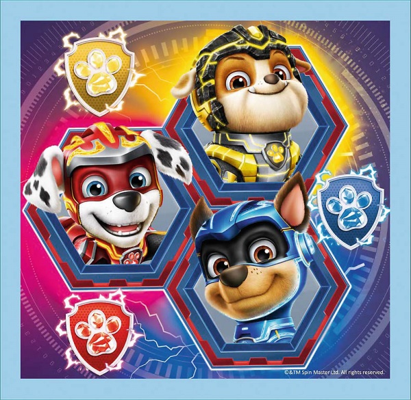 Пазл Trefl 3 в 1 Щенячий патруль 2 34869