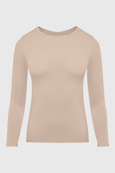 Лонгслив German Volf р. S темно-бежевый