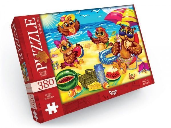 Пазл Danko Toys 380 эл. с.5-04 Совы C380-05-04