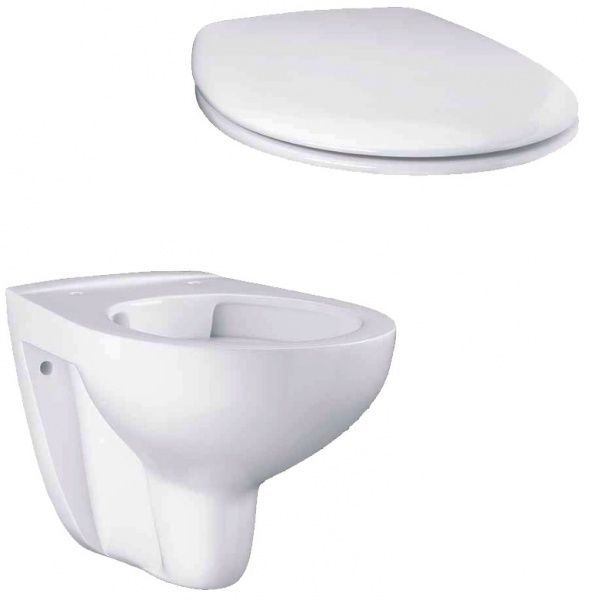 Унитаз подвесной Grohe Bau Ceramic с сиденьем soft close