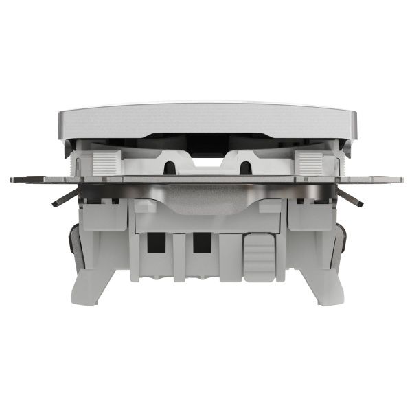 Переключатель проходной одноклавишный Schneider Electric Sedna Design без подсветки 10 А 250В алюминий SDD113106